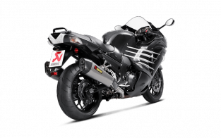 Akrapovic Slip-On Line Titanium Einddemper Set met E-keur Kawasaki ZZR1400 / ZX14R 2012 2020