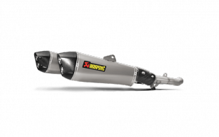 Akrapovic Slip-On Line Titanium Einddemper Set met E-keur Kawasaki ZZR1400 / ZX14R 2012 2020