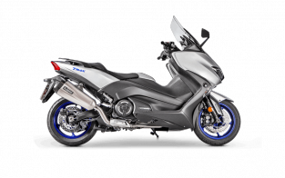 Akrapovic Racing Line Titanium Compleet Systeem met EURO4 Keuring Yamaha TMAX 2017 2019
