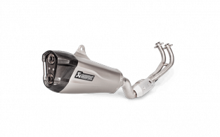 Akrapovic Racing Line Titanium Compleet Systeem met EURO4 Keuring Yamaha TMAX 2017 2019