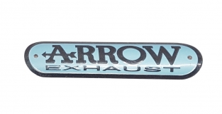 Aluminium Arrow Logo Zilvergrijs