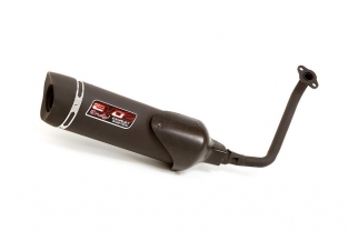 Endy Evo 2.1 Black RVS Compleet Systeem SYM GTS125 Evo 2010 2012