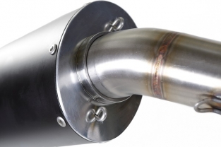 GPR Furore Nero RVS Slip-on Aprilia RSV4 2009-2014