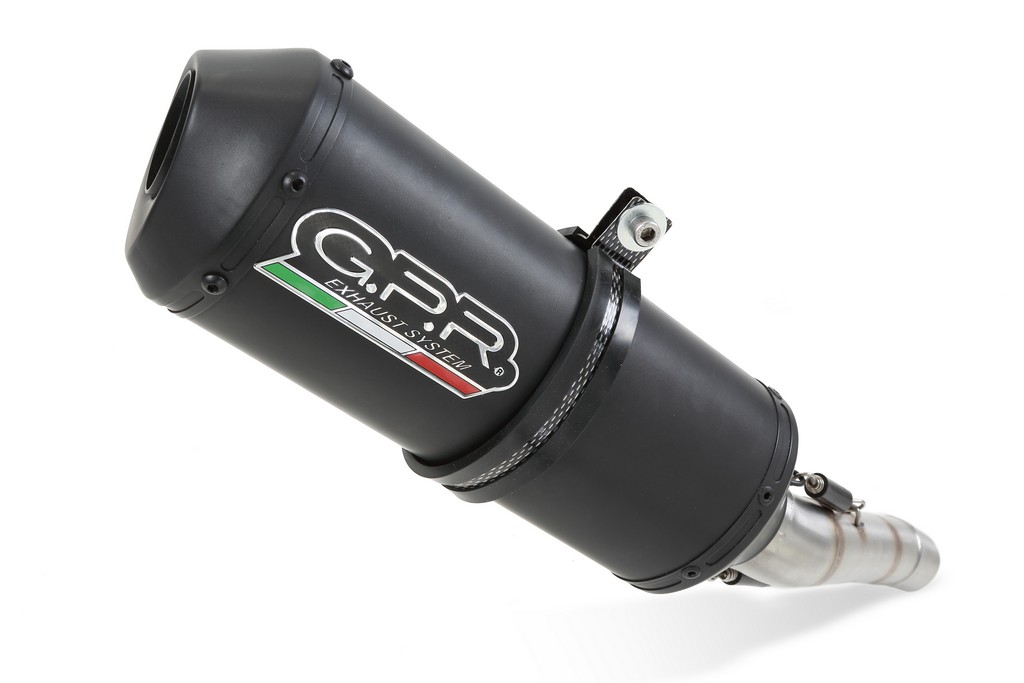 GPR Ghisa Slip-on Einddemper met E-keur Kawasaki Z 750 - R 2007-14