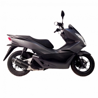 Leovince Nero RVS Compleet Uitlaatsysteem met E-keur Honda PCX 150 2012 2016