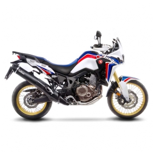 Leovince Nero Slip-on Einddemper met E-keur Honda CRF 1000 L Africa Twin 2016 2019