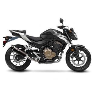 Leovince Nero RVS Slip-on Einddemper met E-keur Honda CB 500 F 2016