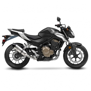 Leovince LV One Evo RVS Slip-on Einddemper met E-keur Honda CB 500 F 2016 2017