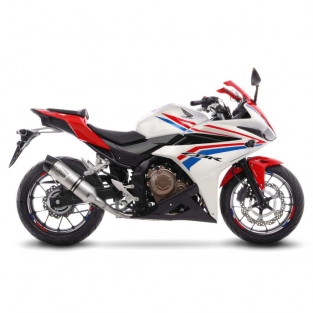 Leovince LV One Evo RVS Slip-on Einddemper met E-keur Honda CBR 500 R 2016 2017