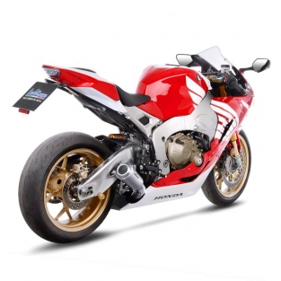 Leovince LV-10 RVS Slip-on Einddemper zonder E-keur Honda CBR 1000 RR FIREBLADE / SP / SP2 2017 2020