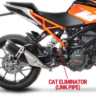 Leovince Cat Eliminator Linkpipe KTM RC 390 2017 2020
