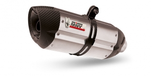 Mivv Suono RVS Slip-on Einddemper met E-keur Tuono V4 2010 > 2016