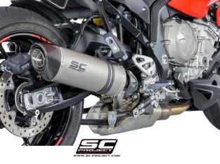 SC Project Oval Titanium Low Position BMW S1000XR 2017 2018