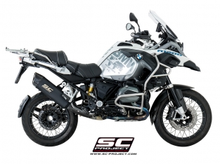 SC Project Adventure Titanium Black Slip-on BMW R1200GS 2017 2018