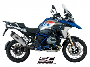 SC Project Adventure Titanium Slip-on BMW R1200GS 2017 2018