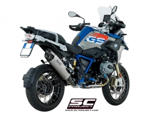 SC Project Adventure Titanium Slip-on BMW R1200GS 2017 2018