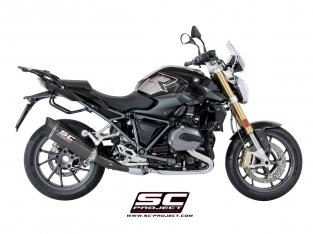 SC Project SC1-R Carbon Slip-on BMW R1200R 2017 2018
