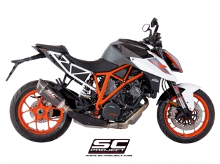 SC Project SC1-R Carbon Slip-on Einddemper met Euro4 Keuring KTM 1290 Super Duke R 2017 > 2019