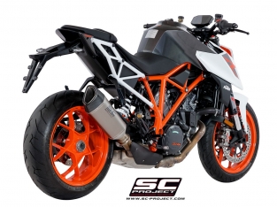 SC Project SC1-R Titanium Slip-on Einddemper met Euro4 Keuring KTM 1290 Super Duke R 2017 > 2019