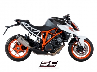 SC Project SC1-R Titanium Slip-on Einddemper met Euro4 Keuring KTM 1290 Super Duke R 2017 > 2019