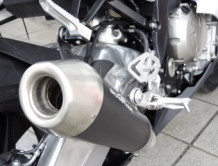 AC Schnitzer Stealth RVS Black Slip-on Einddemper met E-keur BMW S1000RR 2015 2016