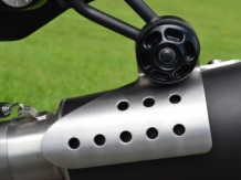 AC Schnitzer Stealth LE RVS Black Slip-on Einddemper met E-keur High Mount BMW RNineT 2014 2016