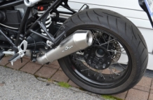 AC Schnitzer Stealth LE RVS Slip-on Einddemper met E-keur BMW RNineT 2014 2016