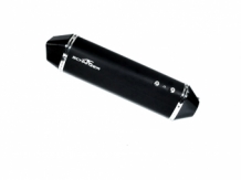 AC Schnitzer Stealth RVS Black Slip-on Einddemper met Euro4 Keuring BMW R1200GS 2017 2018