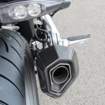 AC Schnitzer Stealth RVS Black Slip-on Einddemper met E-keur BMW R1200R 2015 2016