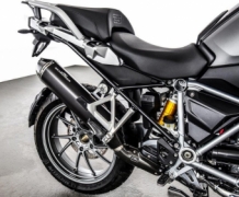 AC Schnitzer Stealth RVS Black Slip-on Einddemper met Euro4 Keuring BMW R1250GS 2019 2020