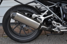 AC Schnitzer Stealth RVS Slip-on Einddemper met Euro4 Keuring BMW R1200R 2017 2018