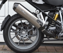 AC Schnitzer Stealth RVS Slip-on Einddemper met Euro4 Keuring BMW R1250GS 2019 2020