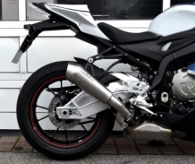 AC Schnitzer Stealth RVS Slip-on Einddemper met E-keur BMW S1000RR 2017 2018