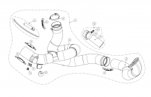 Akrapovic Titanium Header Ducati Multistrada 1200 S 2015 > 2017