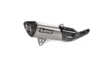 Akrapovic Slip-on Line Titanium Einddemper met Euro4 Keuring BMW C 400 X / GT 2018 2020