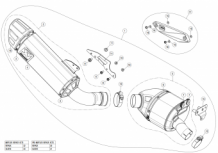 Akrapovic Slip-on Line Titanium Einddemper met E-keur BMW F900R 2020 > 2021
