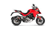 Akrapovic Slip-on Line Titanium Einddemper met E-keur Ducati Multistrada 1200 / S 2015-2017