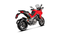 Akrapovic Slip-on Line Titanium Einddemper met E-keur Ducati Multistrada 1200 / S 2015-2017