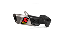 Akrapovic Slip-on Line Titanium Einddemper met E-keur Ducati Multistrada 1200 / S 2015-2017