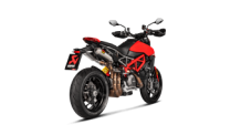 Akrapovic Slip-on Line Titanium dubbele Einddemper (R+L) Set met E-keur Ducati Hypermotard 950 / SP 2019 > 2020