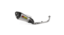 Akrapovic Racing Line Titanium Compleet Uitlaatsysteem zonder E-keur Honda MSX125 / GROM 2016 2020