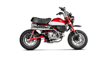 Akrapovic Slip-on Line Titanium zonder E-keur Honda Monkey 2019