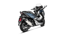 Akrapovic Slip-on Line RVS Einddemper met E-keur Honda Forza300 2018 > 2020