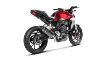 Akrapovic Slip-on Line Carbon Einddemper zonder E-keur Honda CB300R 2018 > 2020
