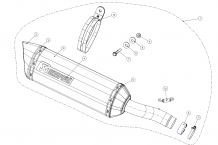 Akrapovic Slip-On Line Carbon met EURO4 Keuring Honda CB500F 2016 2020