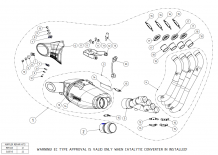 Akrapovic Racing Line Titanium Compleet Uitlaatsysteem met E-keur Honda CBR650R 2019 > 2020