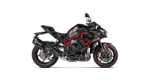 Akrapovic Slip-on Line Titanium Black Einddemper met E-keur Kawasaki Z H2 2020