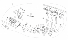 Akrapovic Racing Line Carbon Compleet Uitlaatsysteem Kawasaki Ninja ZX-25R 2020