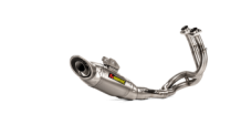 Akrapovic Racing Line Titanium Compleet Uitlaatsysteem zonder E-keur Kawasaki Z650 2017 > 2021
