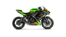 Akrapovic Racing Line Titanium Compleet Uitlaatsysteem zonder E-keur Kawasaki Ninja 650 2017 2020